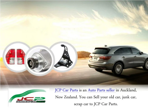 Purchasing For Auto Parts Online - JCP Car Parts