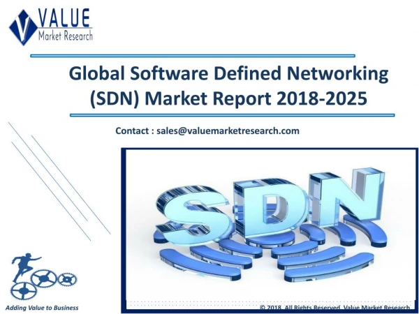 Software Defined Networking Market Size & Industry Forecast Research Report, 2025