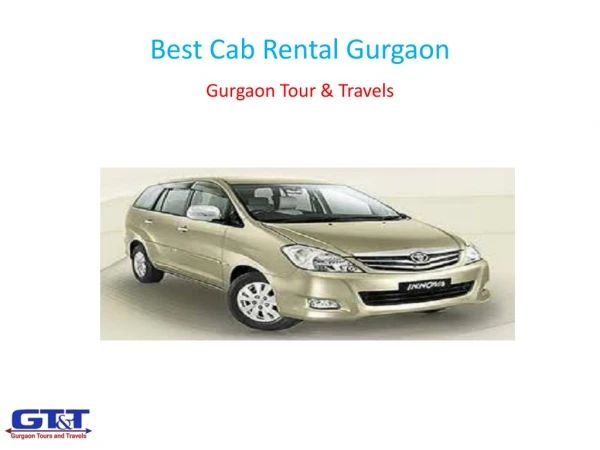 Best Cab Rental Gurgaon