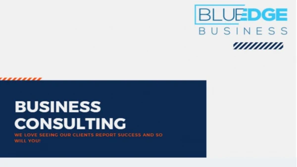 We love seeing our clients report success and so will you! | Blue Edge Consulting