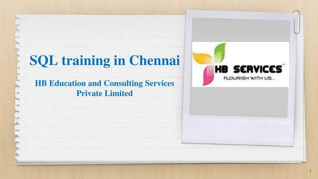 sql training in chennai