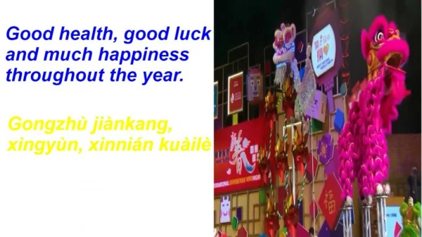 New Year Traditions In China