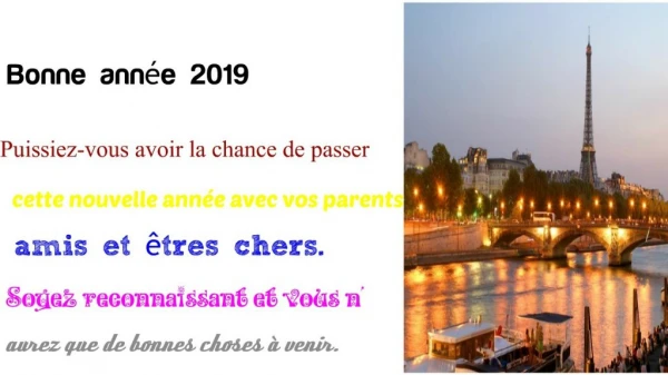 New Year Traditions In France!