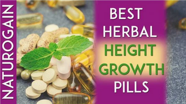 Best Herbal Pills for Height Growth after 23 for Female