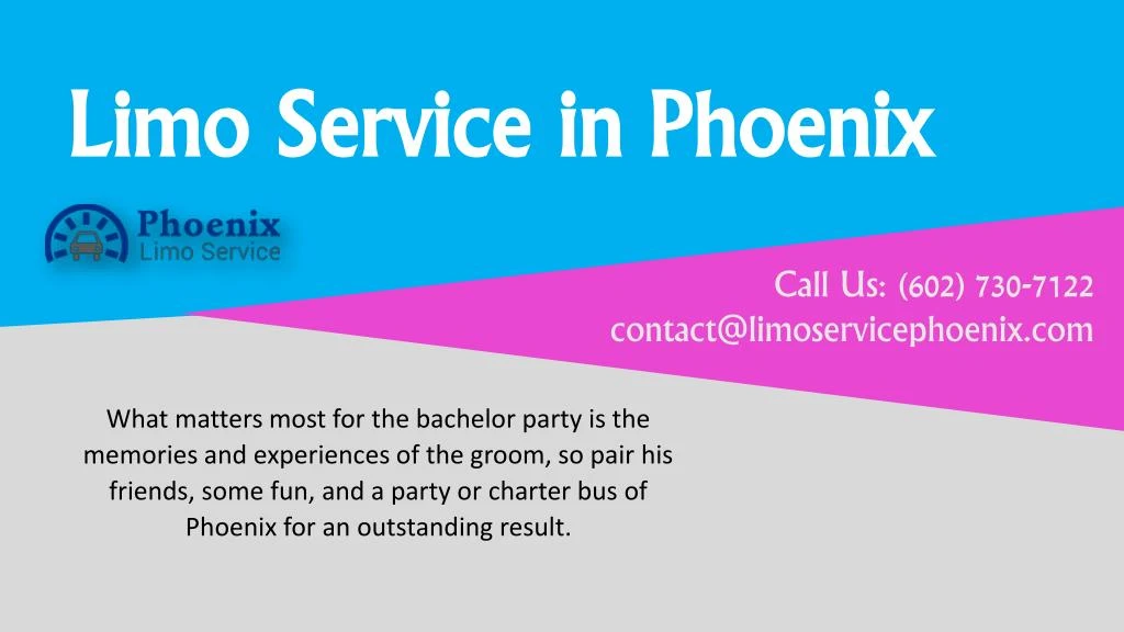 limo service in phoenix