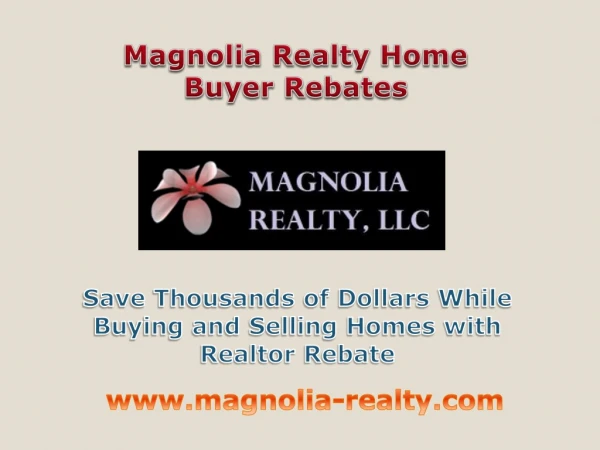 Save Thousands of Dollars While Buying and Selling Homes with Realtor Rebate