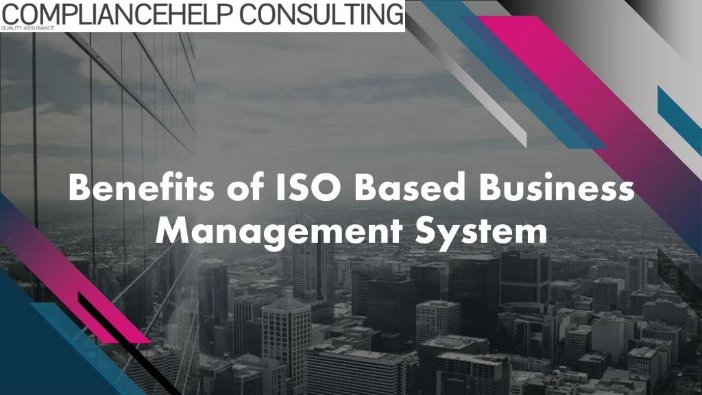 benefits of iso based business management system