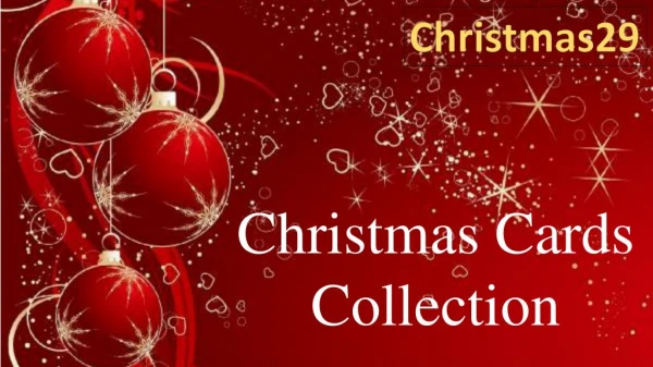 Christmas cards collection book