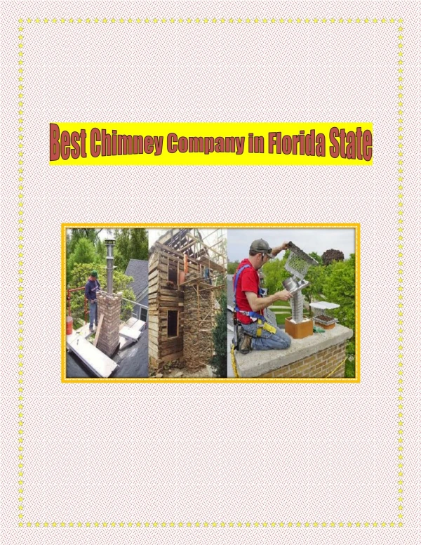 Best Chimney Company in Florida State | Sootaway