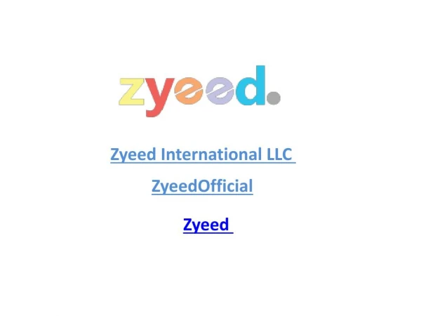 Online Shopping Store - Zyeed