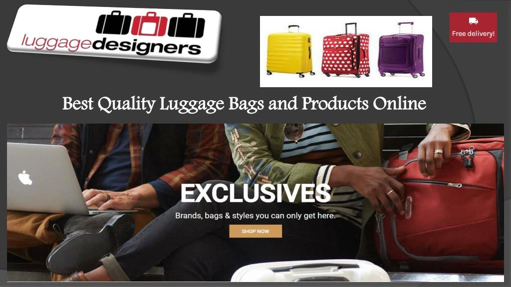 best quality luggage bags and products online