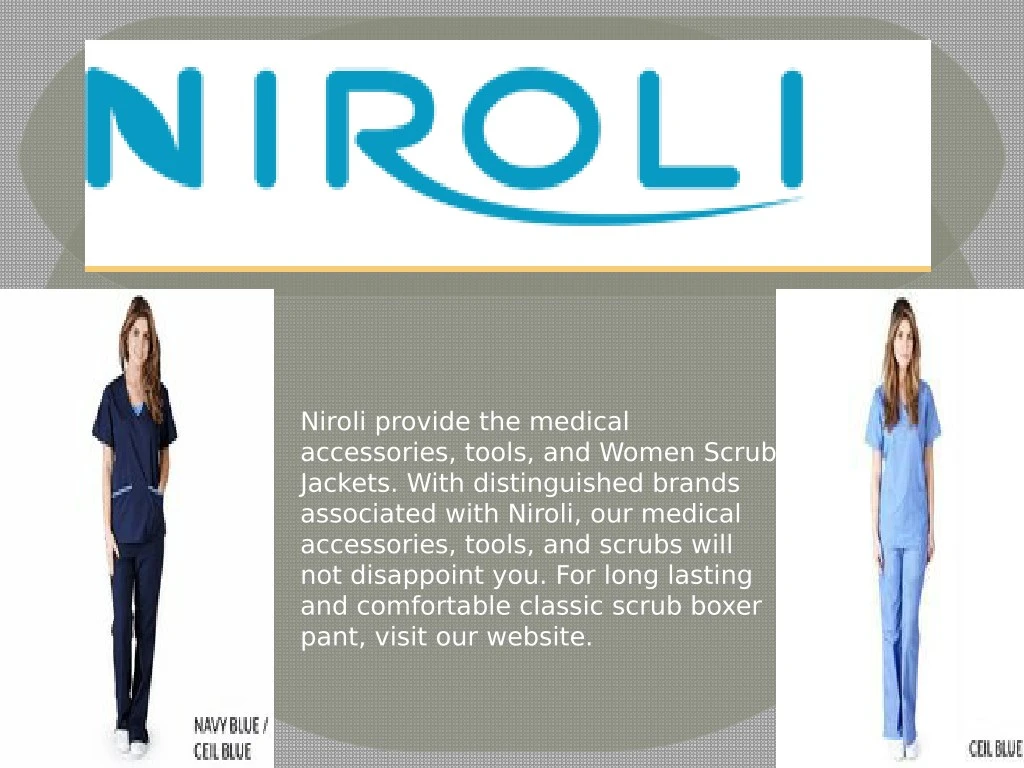 niroli provide the medical accessories tools
