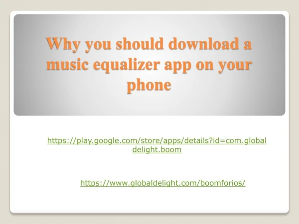 Why you should download a music equalizer app on your phone