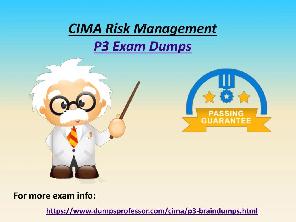 cima risk management p3 exam dumps