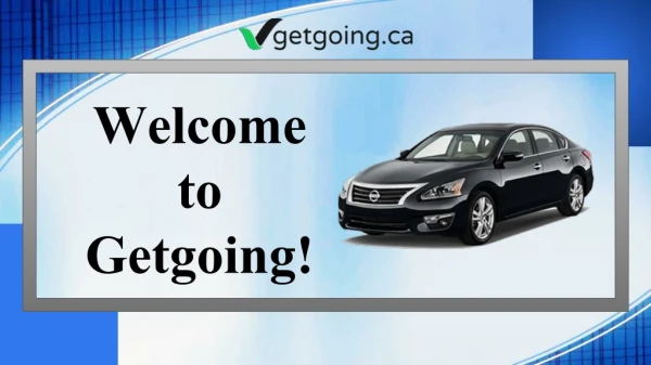 Alberta Car Loans | Getgoing.ca