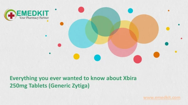What is Xbira 250mg Tablets? - Emedkit
