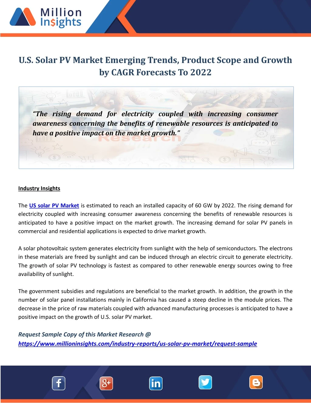 u s solar pv market emerging trends product scope