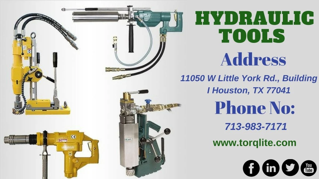 hydraulic tools address