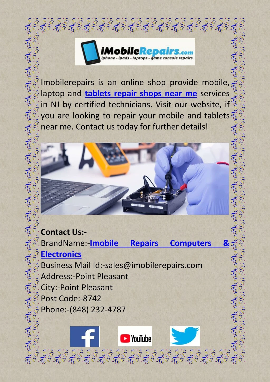 imobilerepairs is an online shop provide mobile