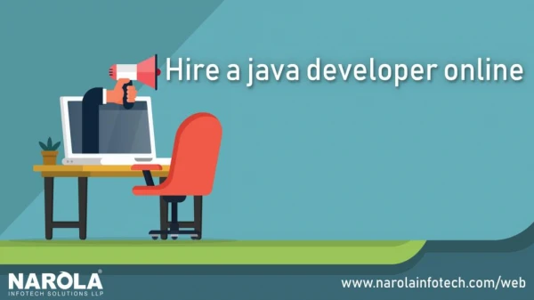 Hire a Java Web Developer Online - Narola Infotech