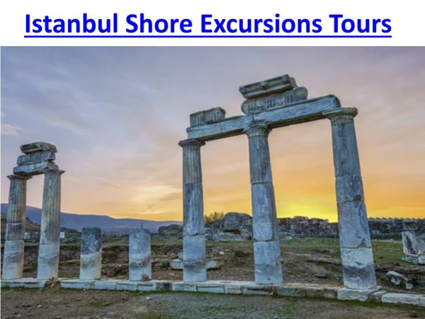Istanbul Shore Excursions Tours