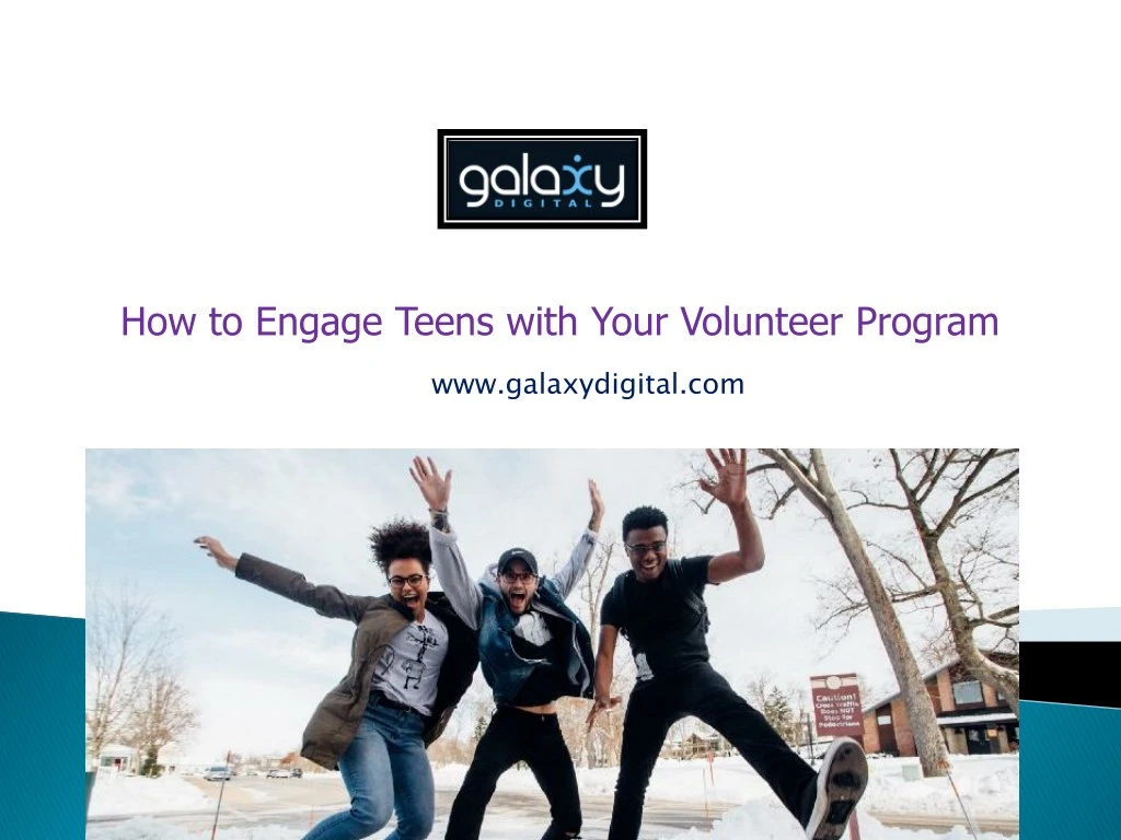 how to engage teens with your volunteer program