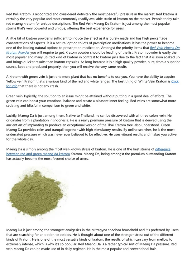 20 Questions You Should Always Ask About Red Maeng Da Kratom Before Buying It
