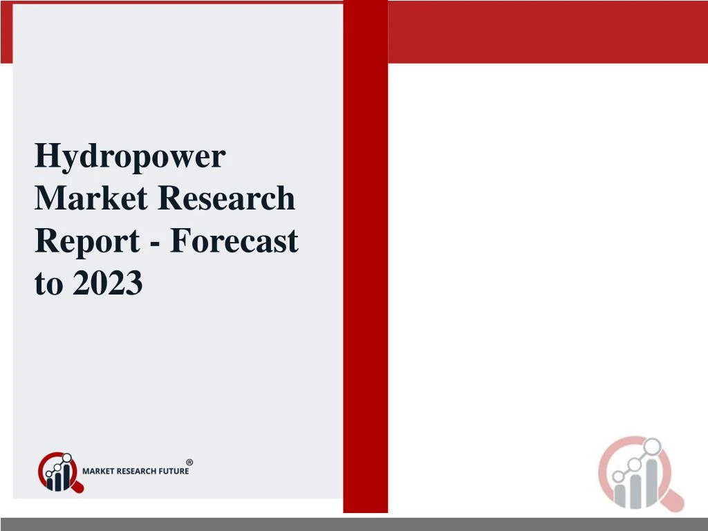 hydropower market research report forecast to 2023