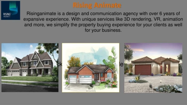 3d Architectural Visualisation by Rising Animate