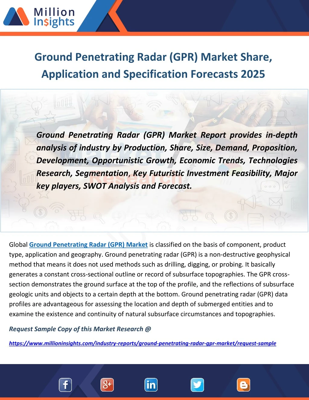 ground penetrating radar gpr market share