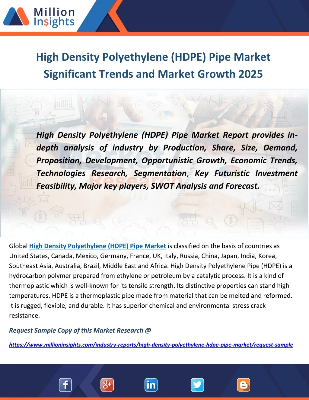 high density polyethylene hdpe pipe market