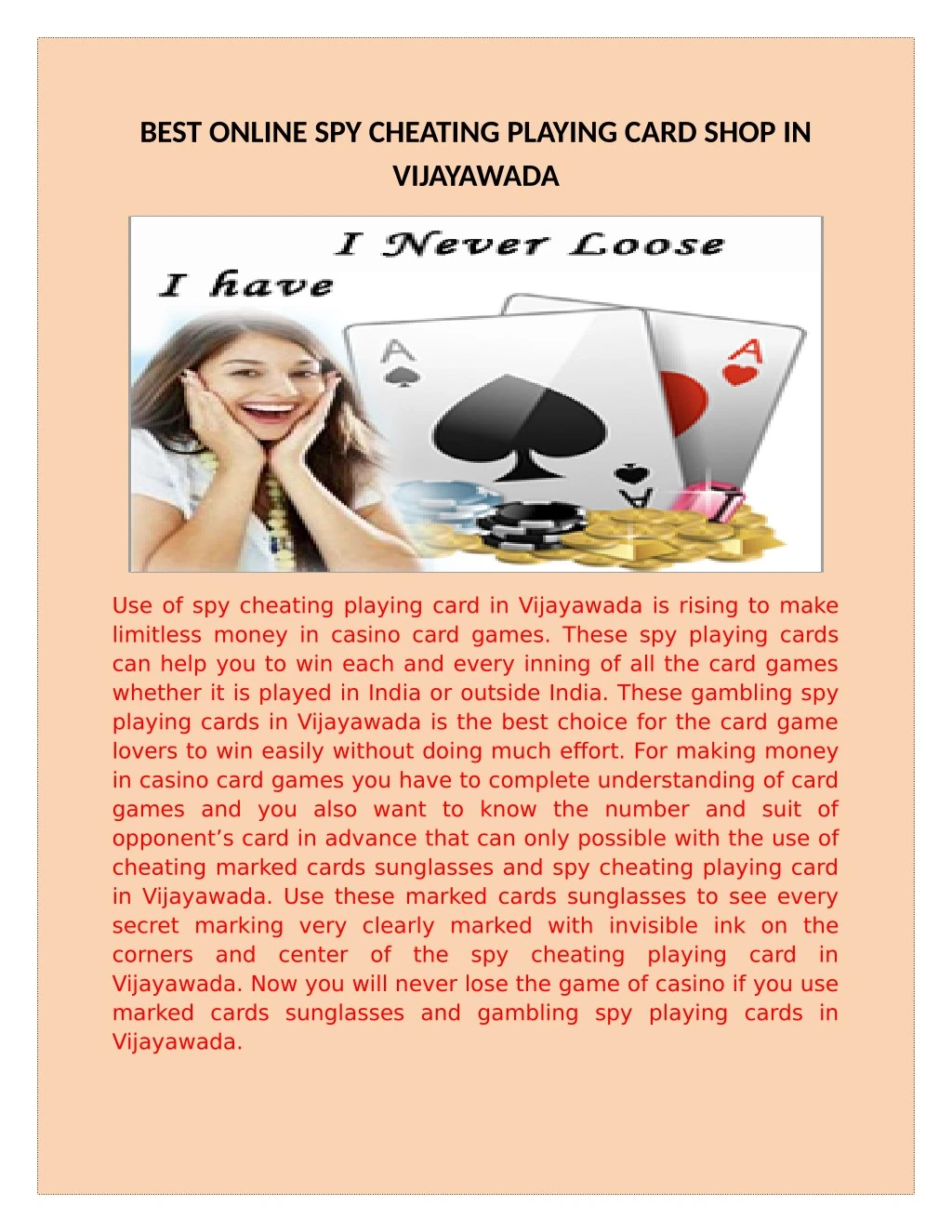 best online spy cheating playing card shop