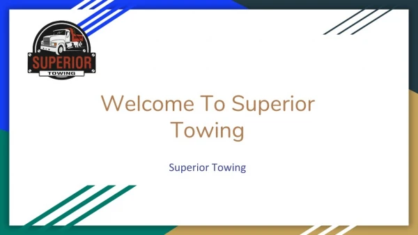 Towing Company Richmond VA | Superiortowingbaker