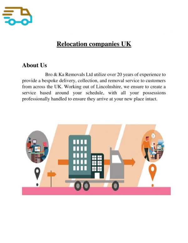 Relocation companies UK