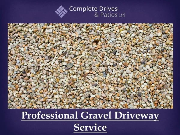 Professional Gravel Driveway Service