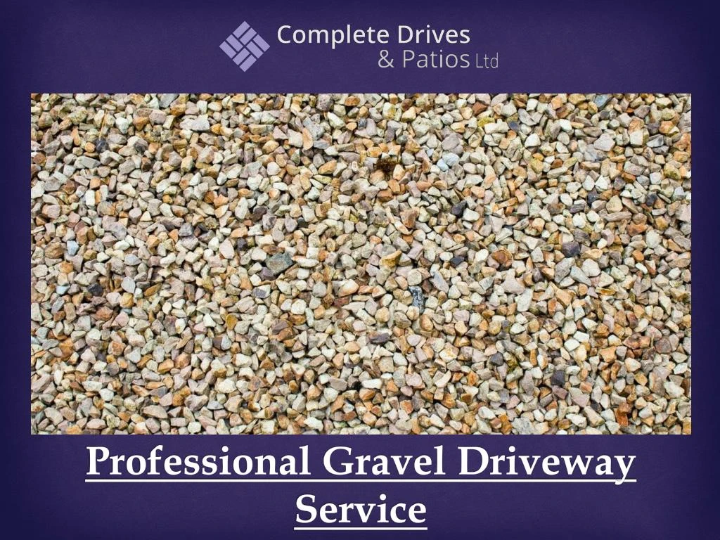 professional gravel driveway service