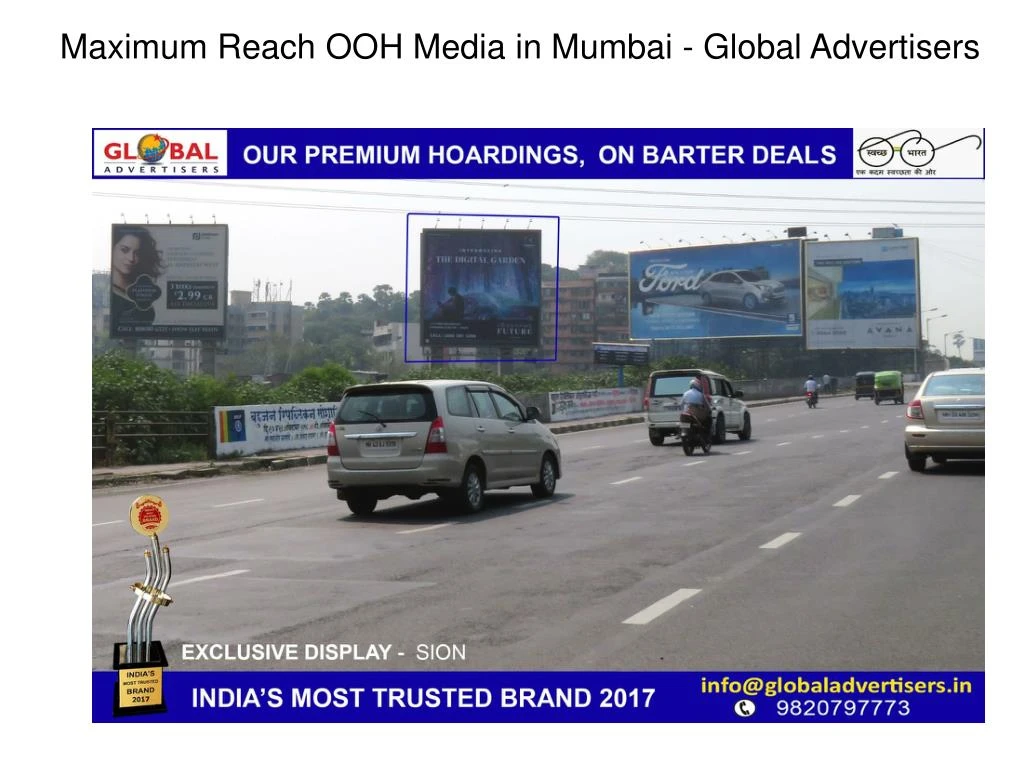 maximum reach ooh media in mumbai global