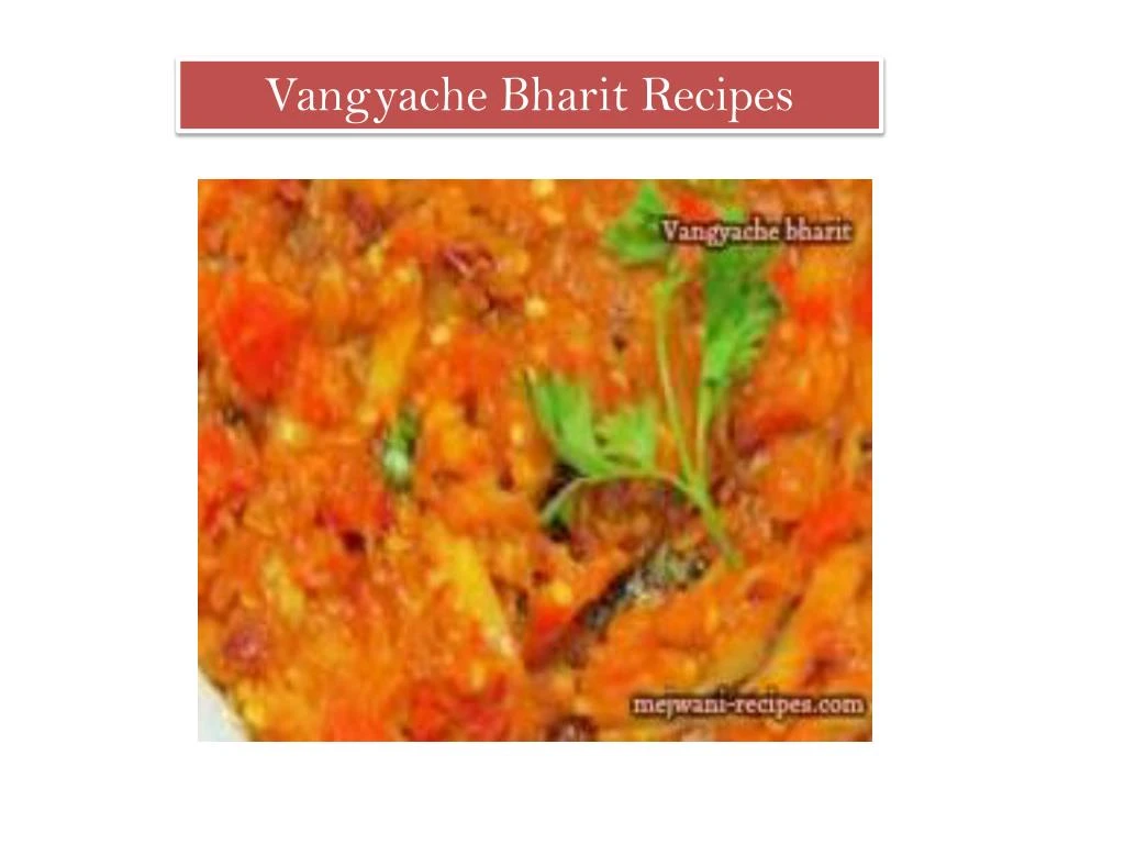 vangyache bharit recipes