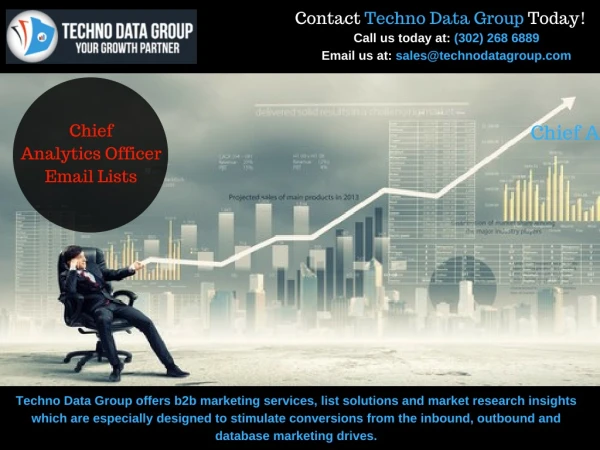 Chief Analytics Officer Email Lists | CAO Mailing Lists | CAO Email Database