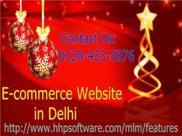 Service by E-commerce Website in Delhi 0120-433-5876