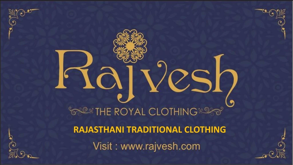 rajasthani traditional clothing