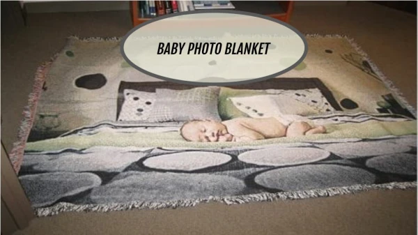 BABY PHOTO BLANKET