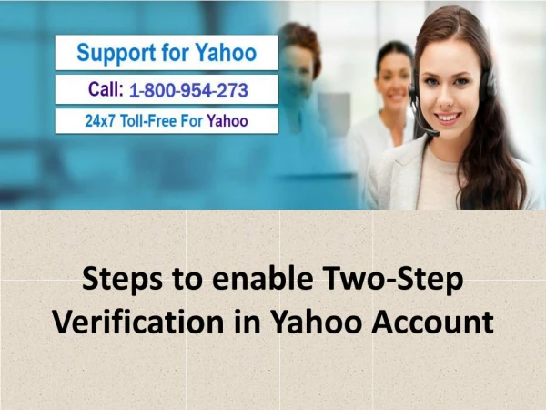 Steps to enable Two-Step Verification in Yahoo Account