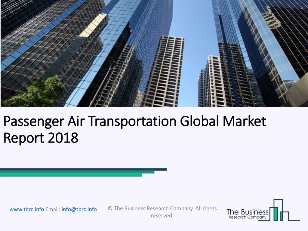 passenger air transportation global passenger
