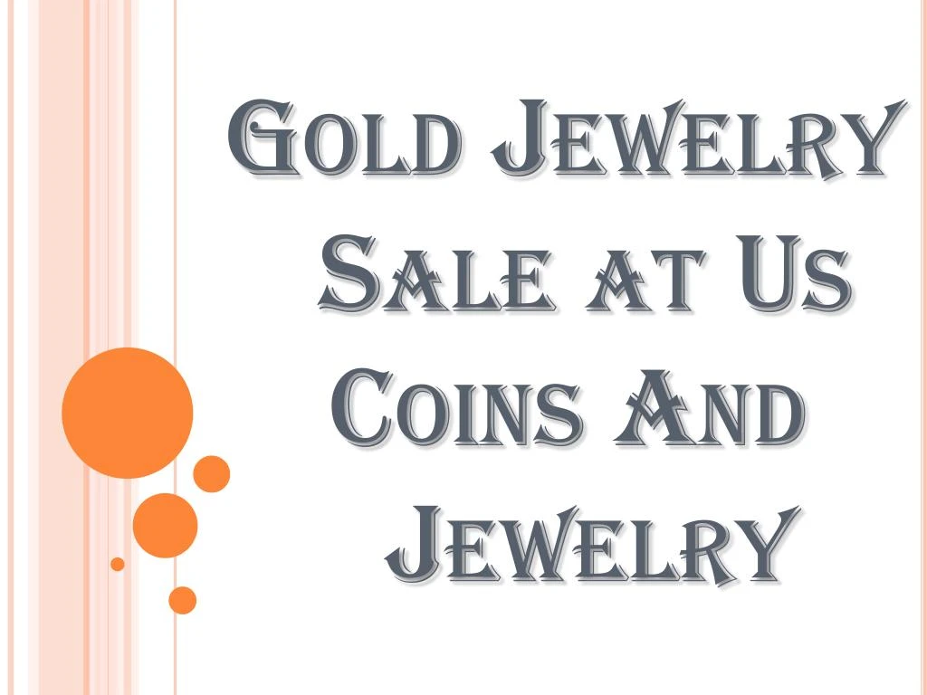 gold jewelry sale at us