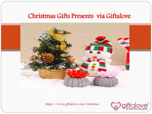 Christmas Gifts Presents via Giftalove