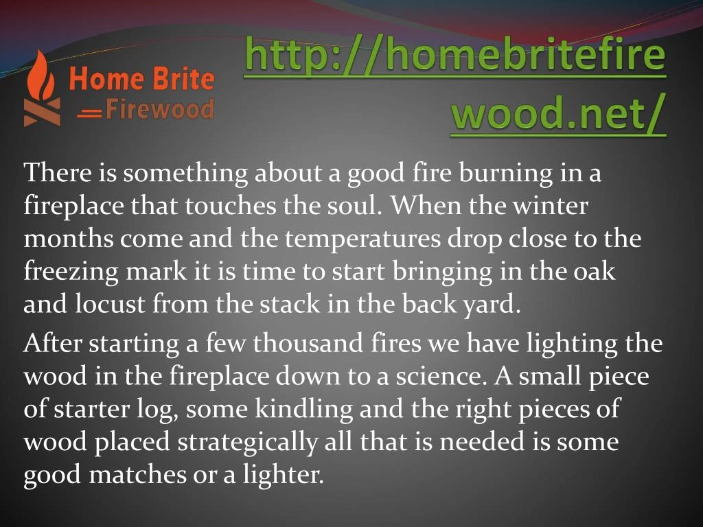 http homebritefirewood net