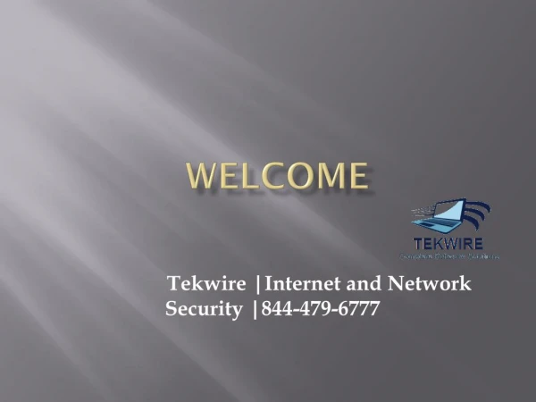 welcome