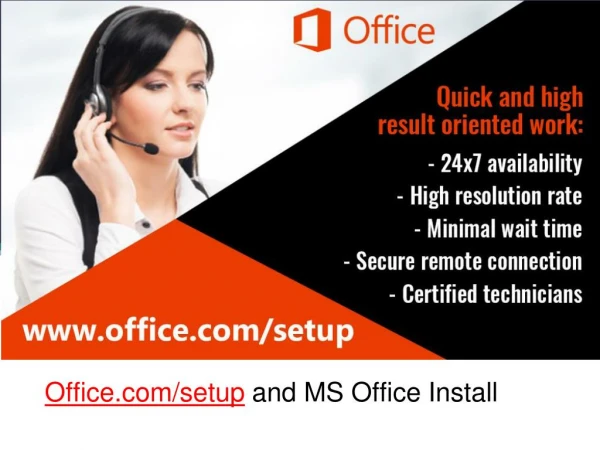 Office.com/setup and MS Office Install