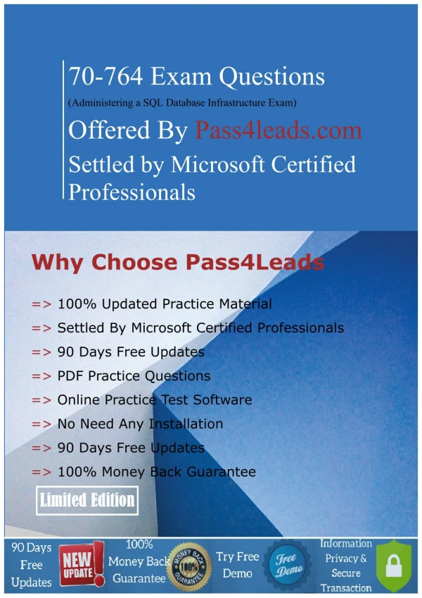 70 764 exam questions
